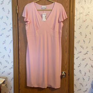Pink Sleeveless dress.